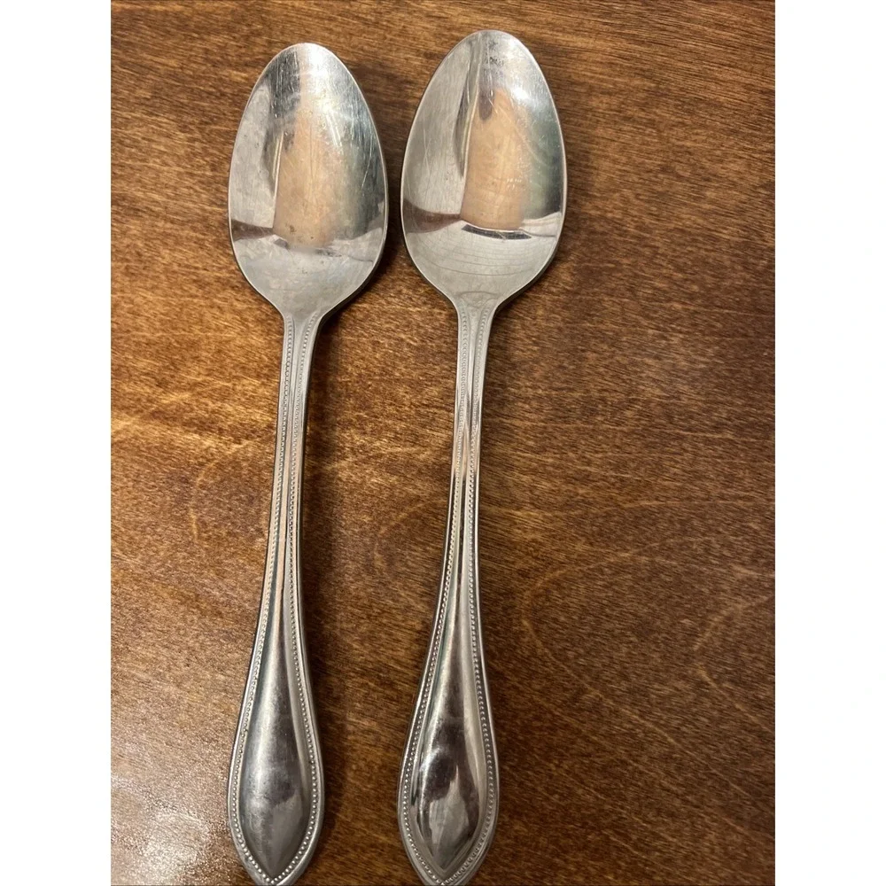 3Wallace 18/10 Continental Bead Stainless Steel 7.5